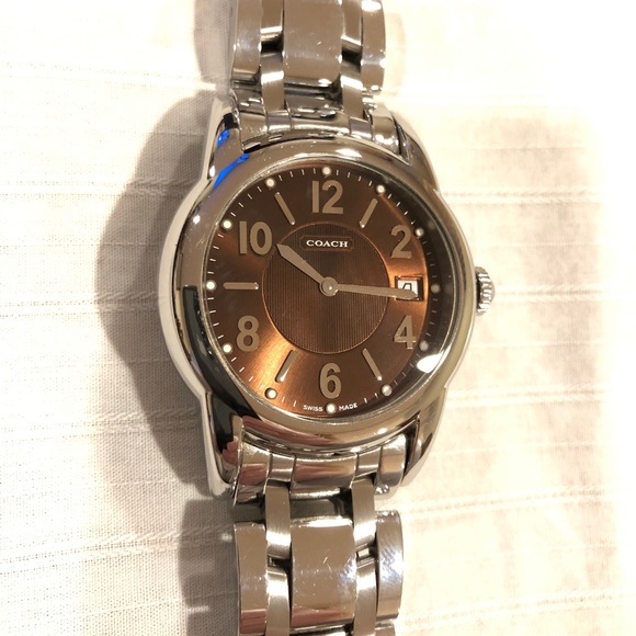 Men’s Coach Swiss Made 38mm Watch - Picture 1 of 4